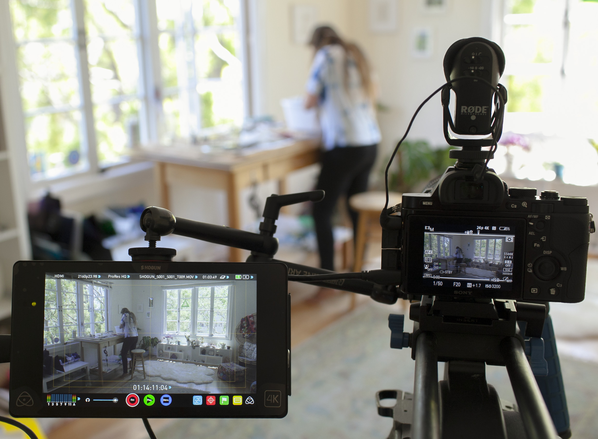 A7S with Shogun Studio B Camera Rentals